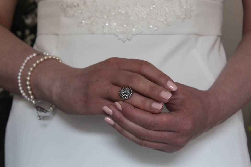 Dettaglio sposa