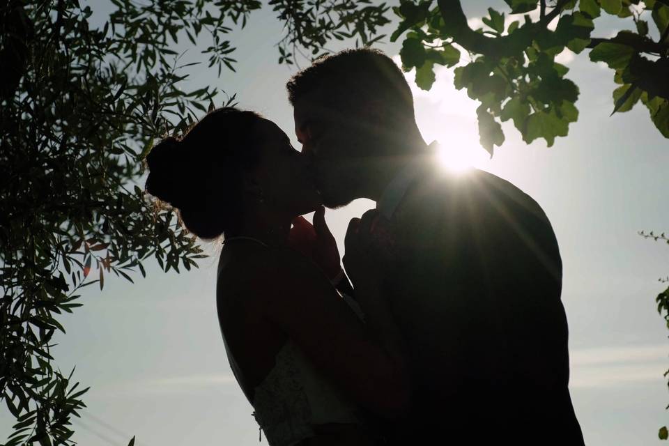 A romantic wedding in Tuscany
