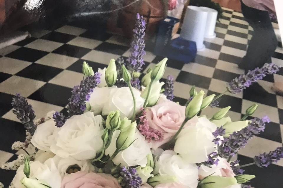 Bouquet con lavanda