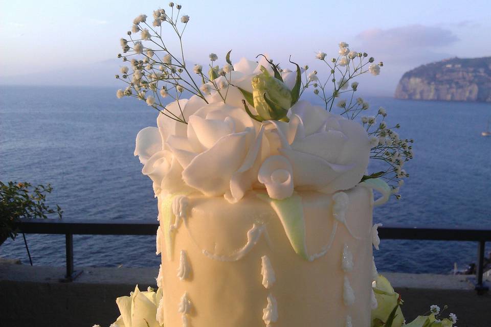 Torta al tramonto