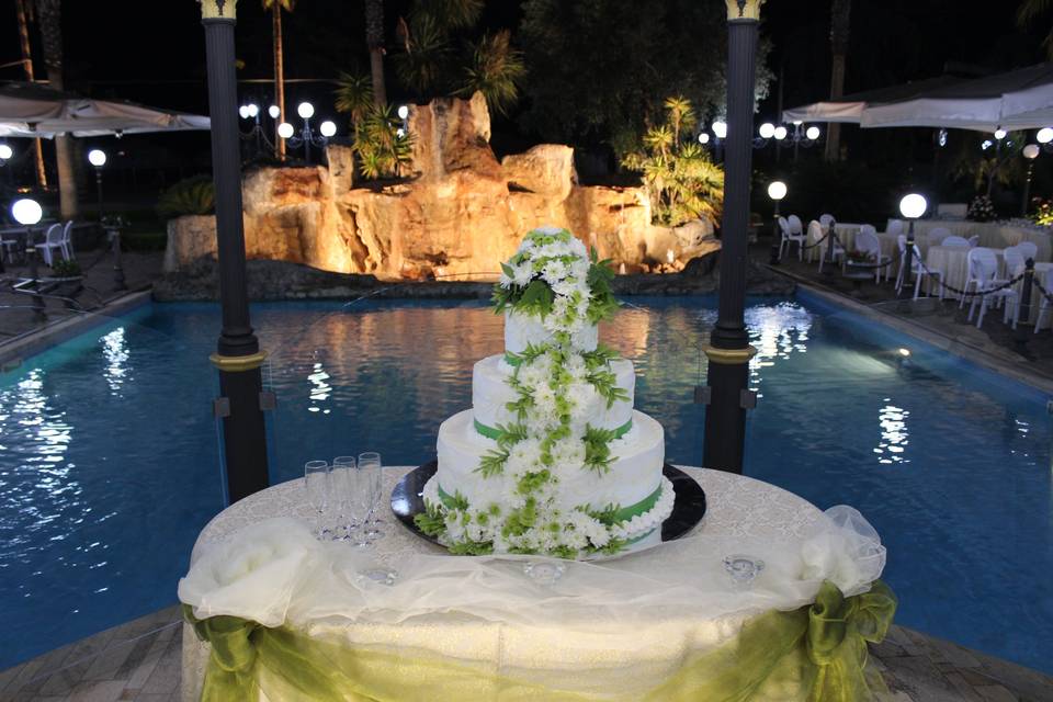 Wedding Cake Green