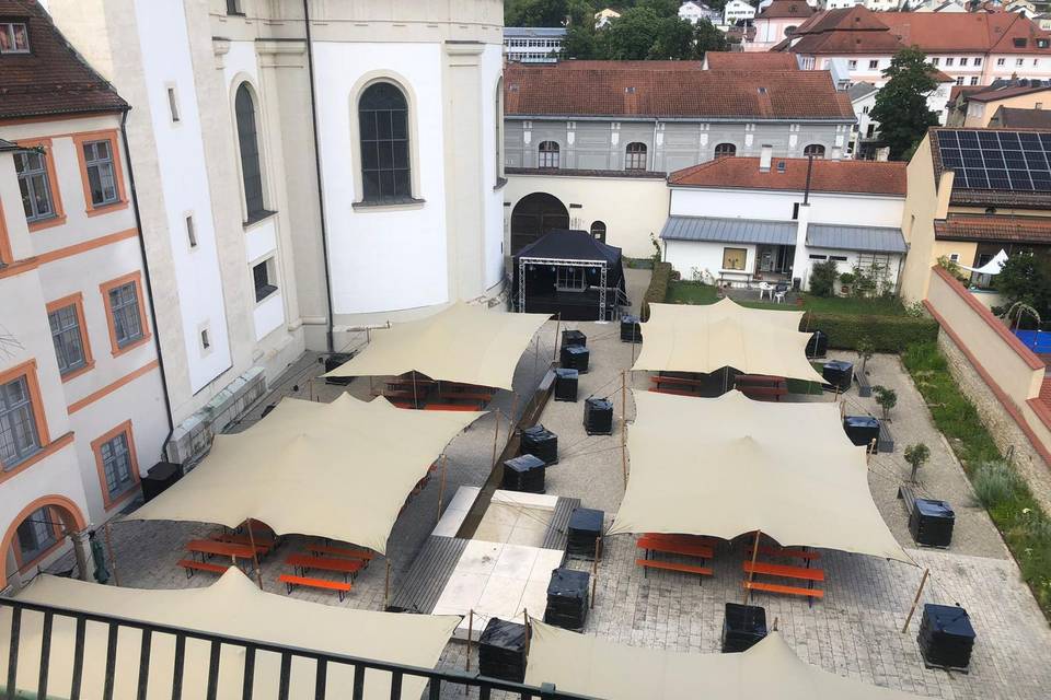 For a festival in Germany