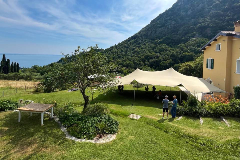 Toptent with a great view