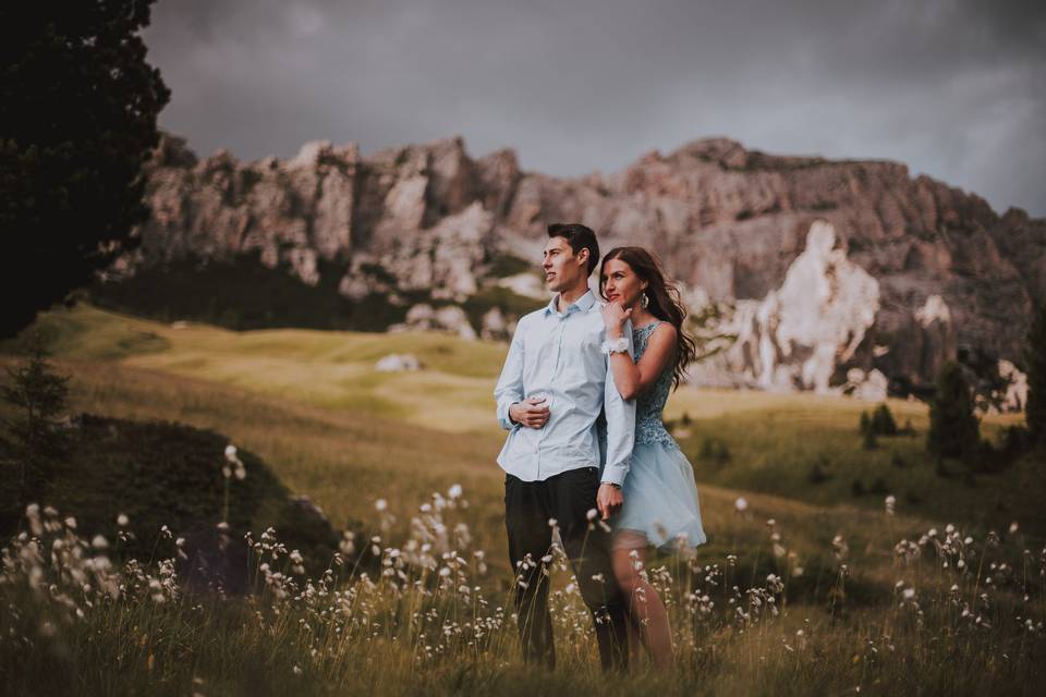 Matrimonio Inverno Alta Badia