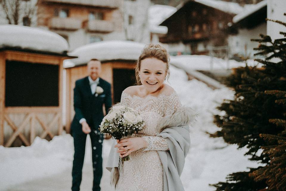 Matrimonio Inverno a Corvara