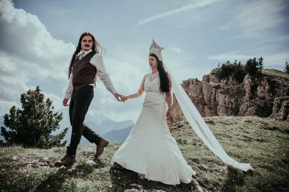 Matrimonio intimo Alto Adige