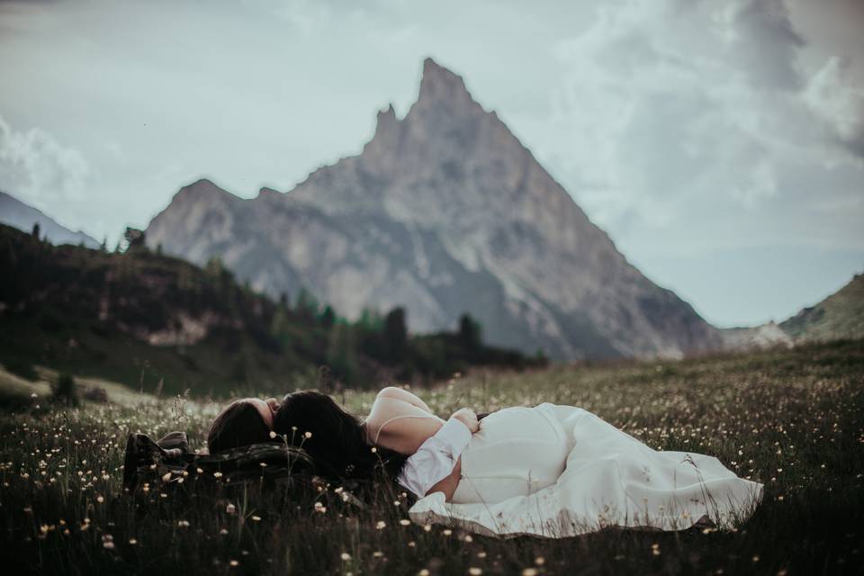 Matrimonio nelle Dolomiti