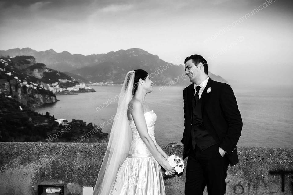 Wedding photo amalfi coast