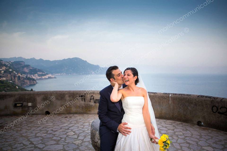 Wedding photo amalfi coast