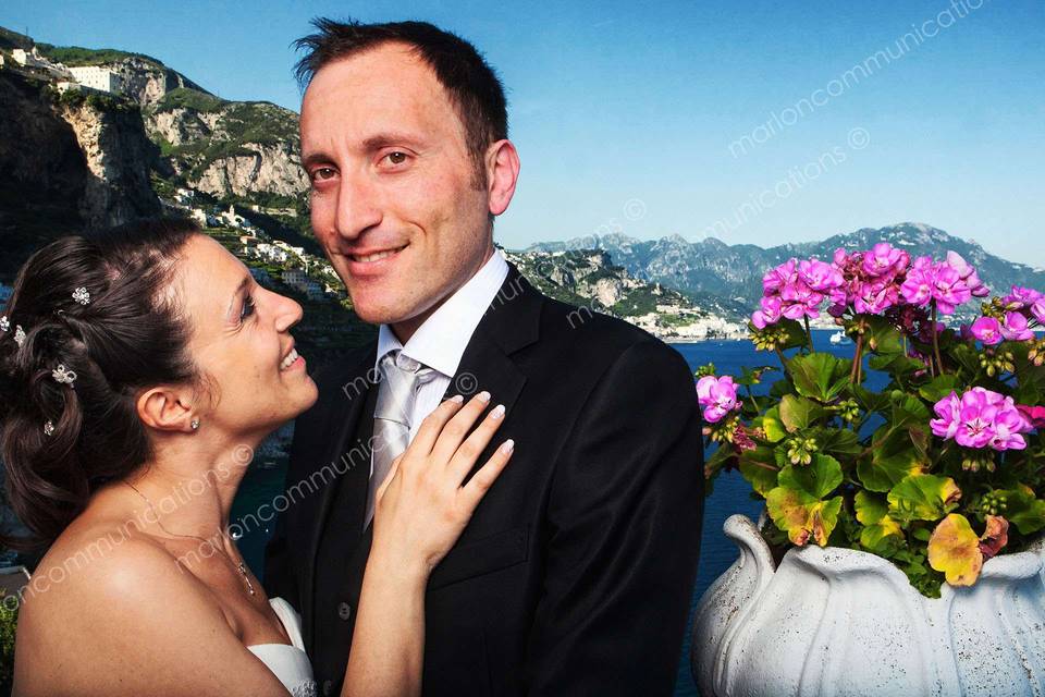 Wedding photo amalfi coast