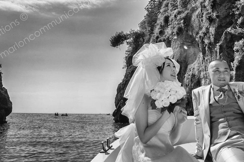 Wedding photo amalfi coast