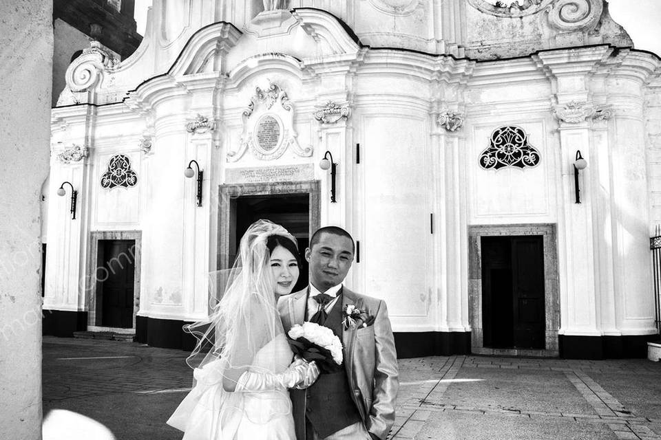 Wedding photo amalfi coast