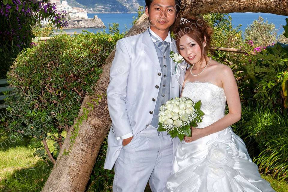 Wedding photo amalfi coast