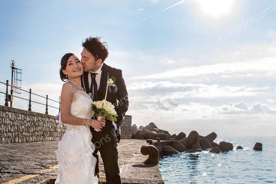 Wedding photo amalfi coast