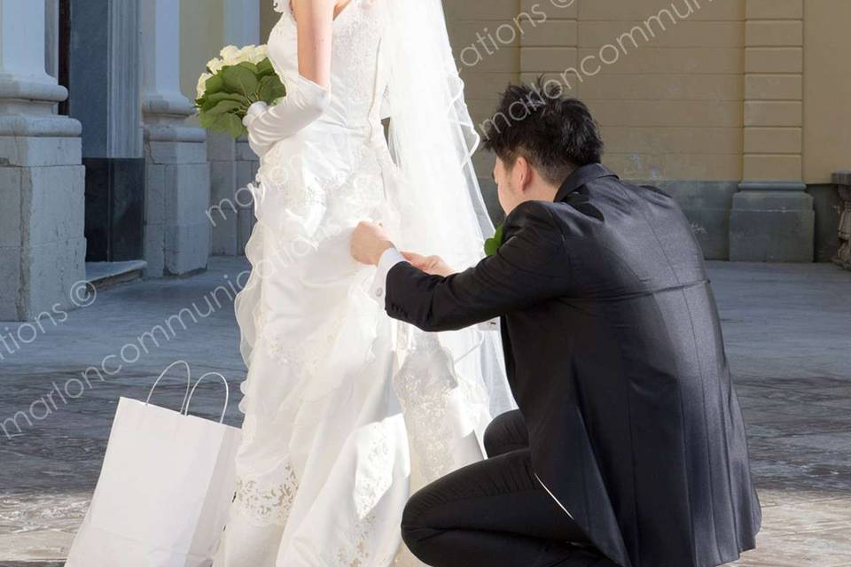 Wedding photo amalfi coast