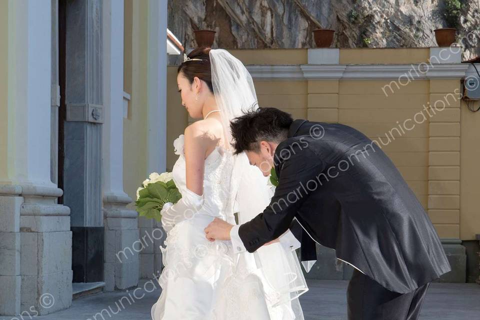 Wedding photo amalfi coast