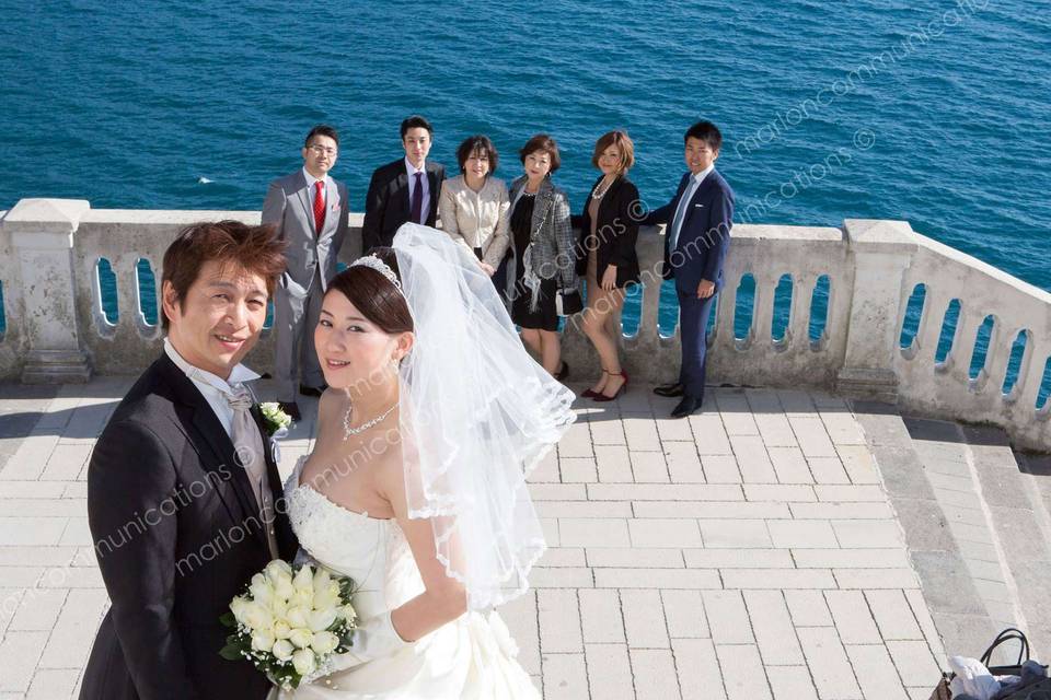 Wedding photo amalfi coast