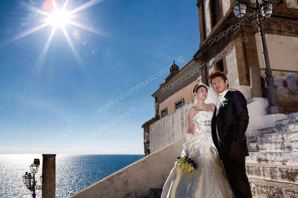 Wedding photo amalfi coast