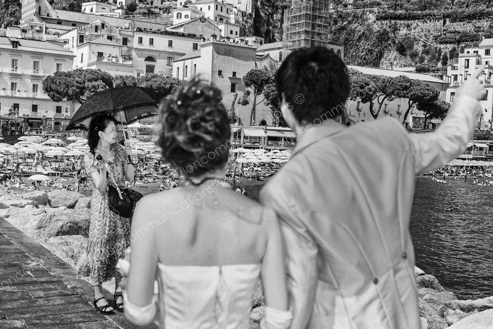 Wedding amalfi coast japanese