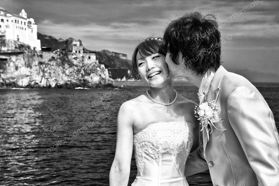 Wedding photo amalfi coast