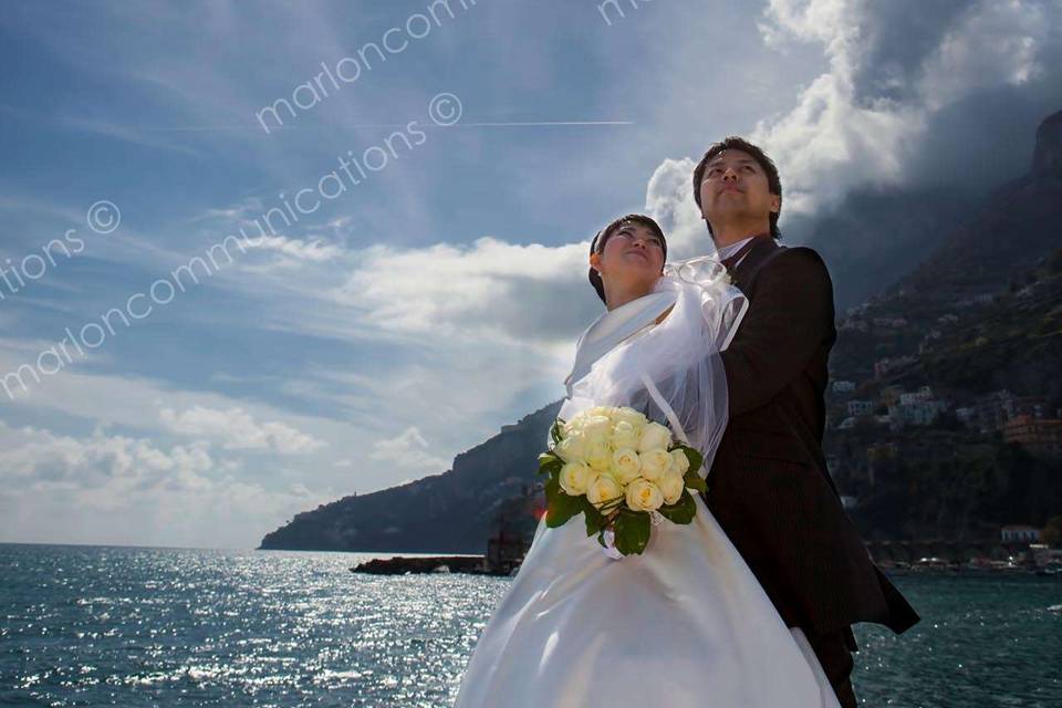 Wedding photo amalfi coast