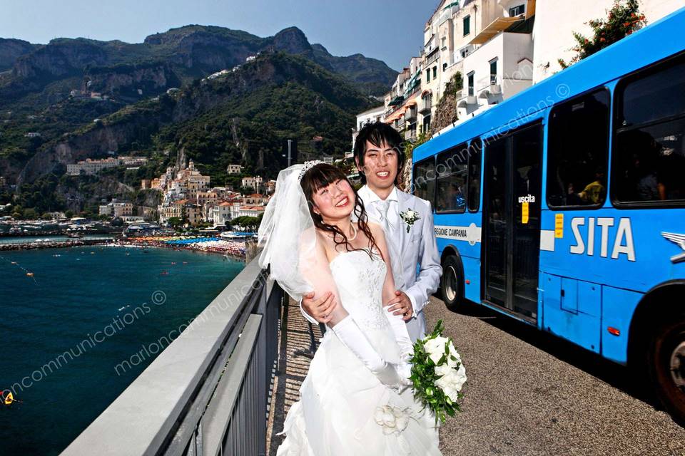 Wedding photo amalfi coast