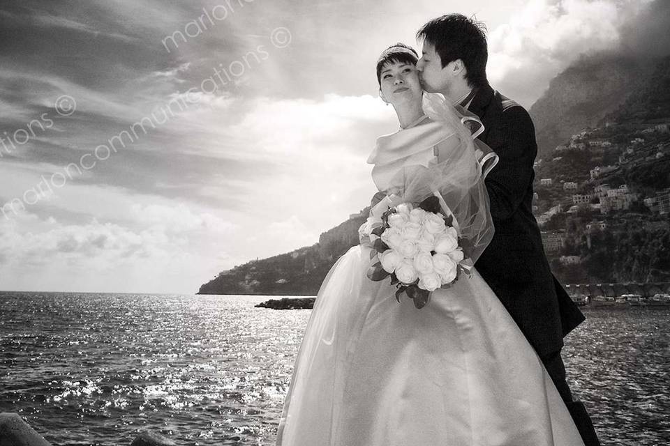 Wedding photo amalfi coast