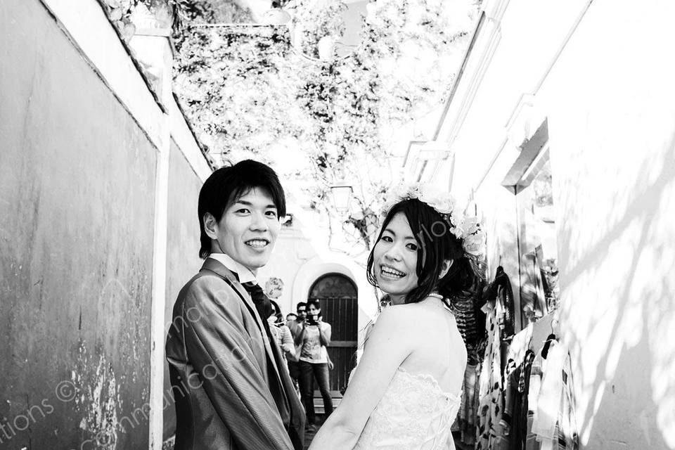 Wedding photo Positano