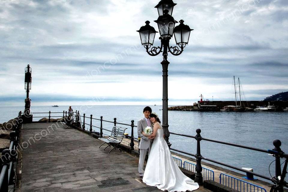 Wedding photo amalfi coast