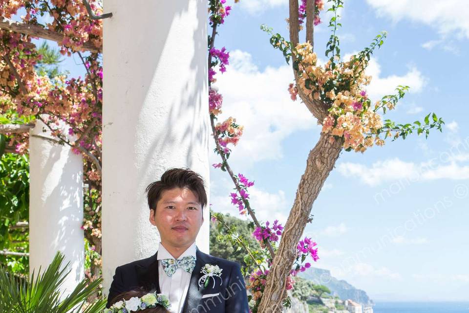 Wedding photo amalfi coast