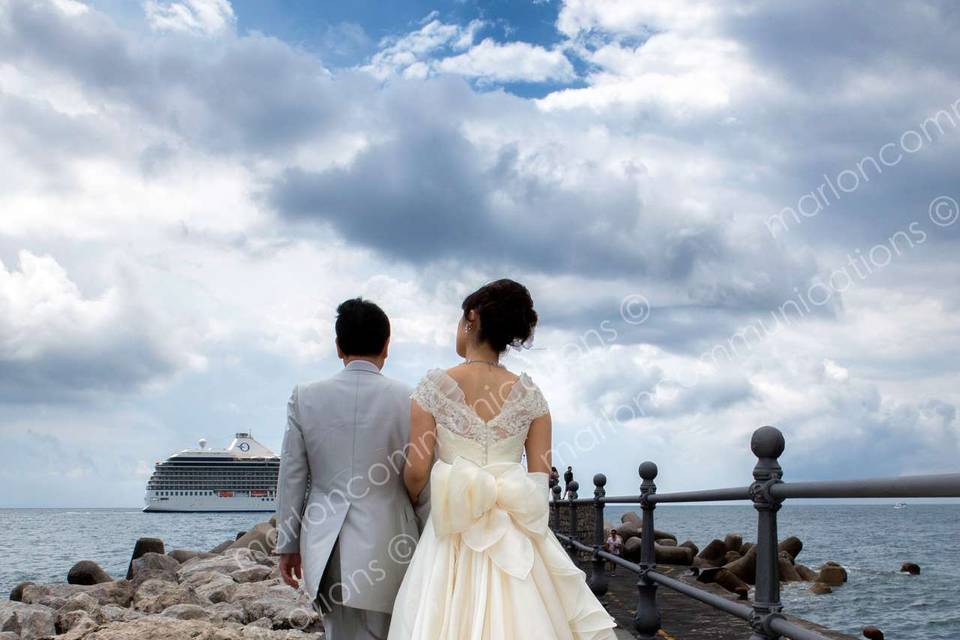 Wedding photo amalfi coast