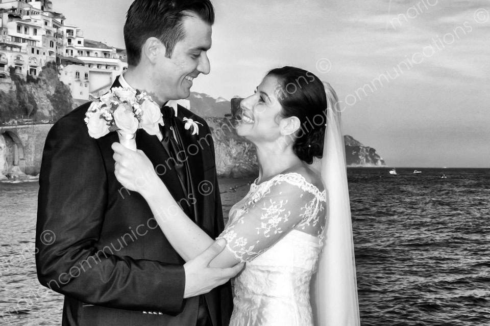 Wedding photo amalfi coast