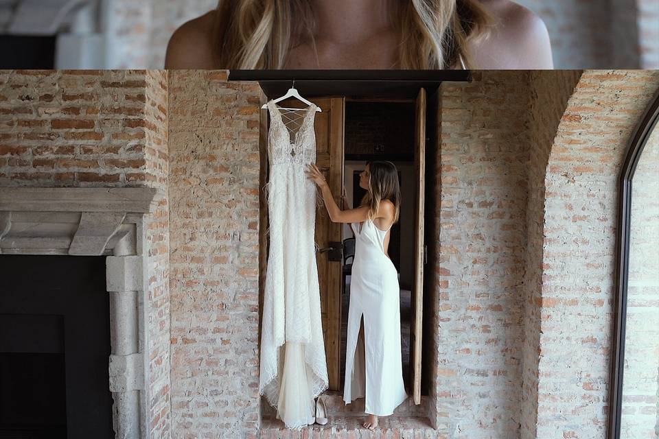 Preparazione sposa