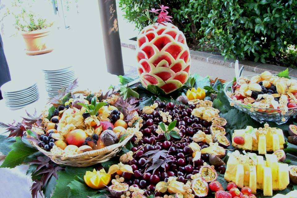 Buffet frutta Croce di Malta