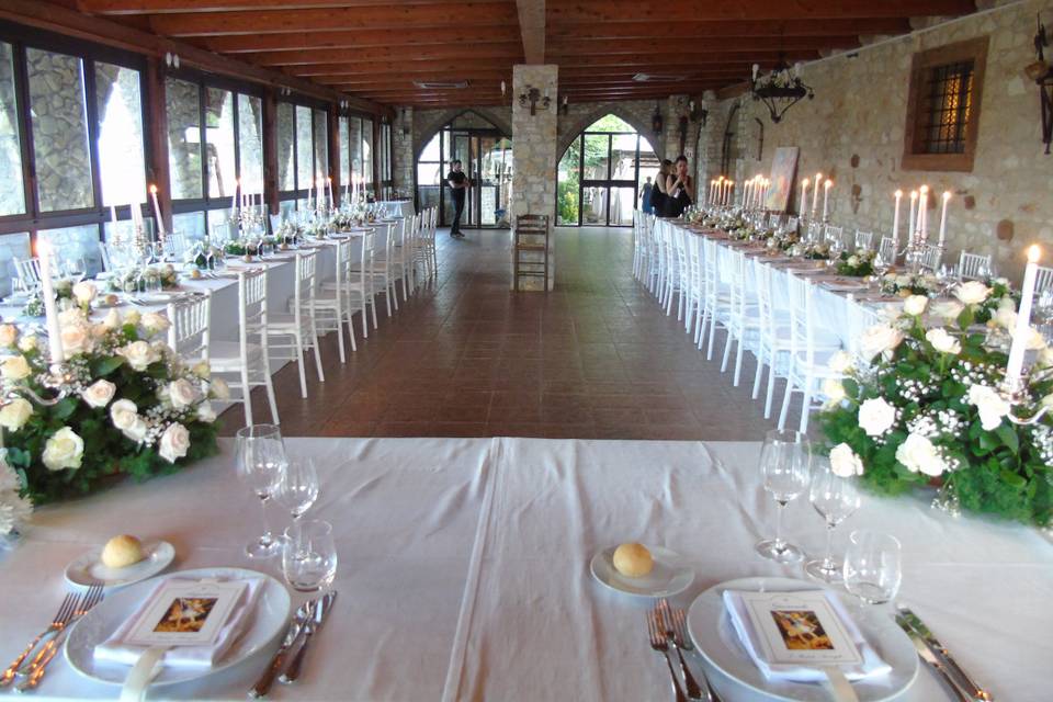 Tavolo imperiale Sala Angelica