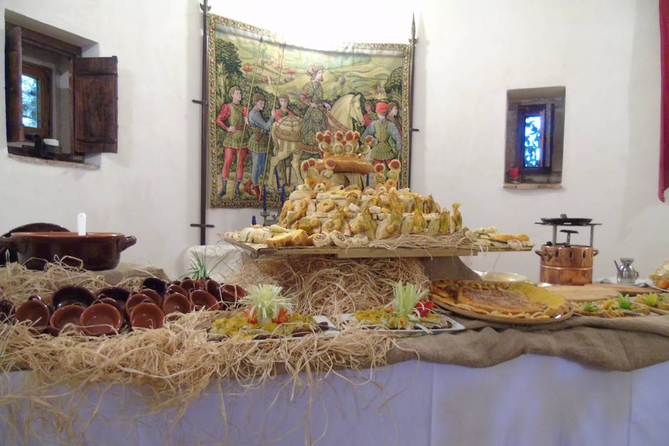 Buffet sala dei cavalieri