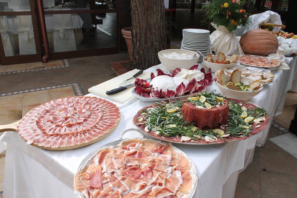 Buffet di aperitivo