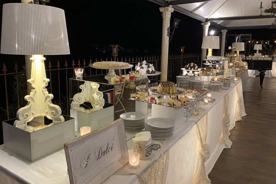 Buffet di dolci cerimoniali