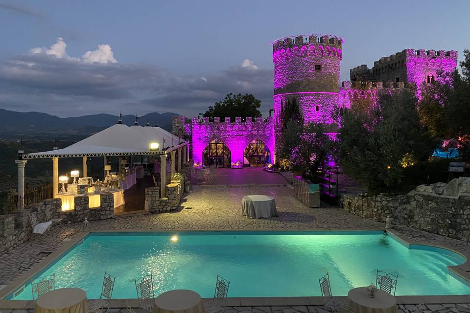 Castello in fucsia