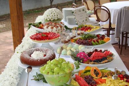 Buffet di Frutta e Dolci