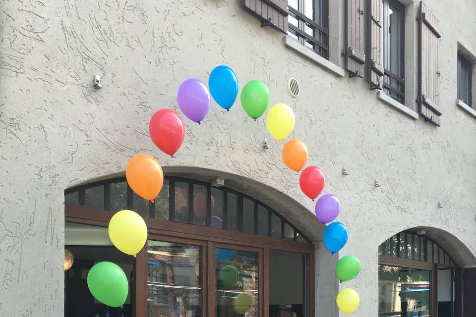 Arco di palloncini