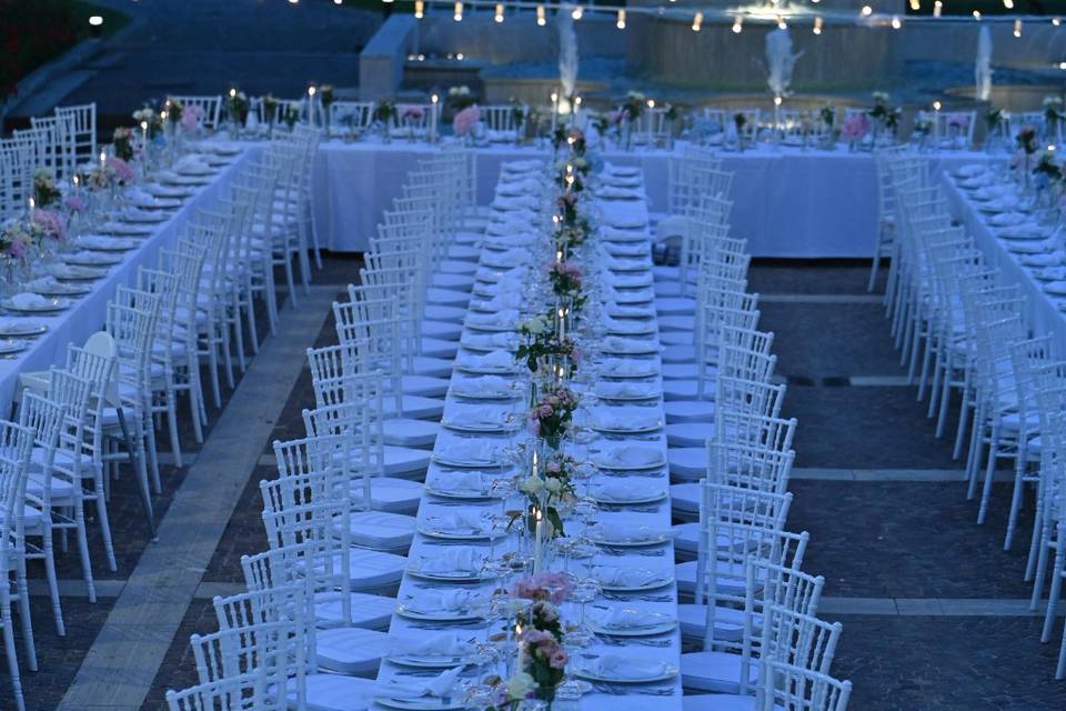 Organizzazione con il catering
