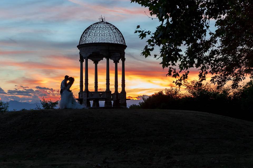 White Omnia Wedding