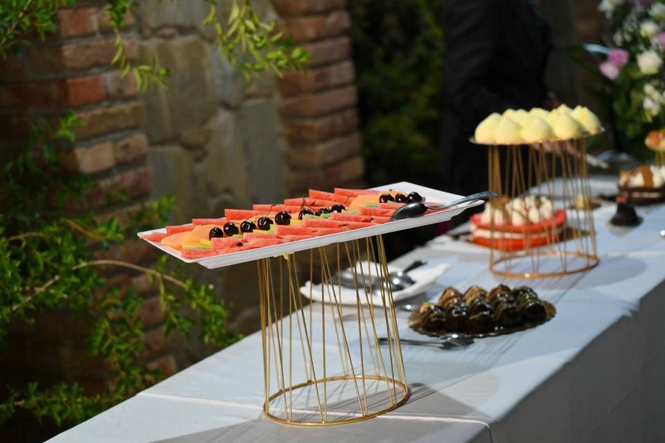 BUFFET FRUTTA/DOLCI