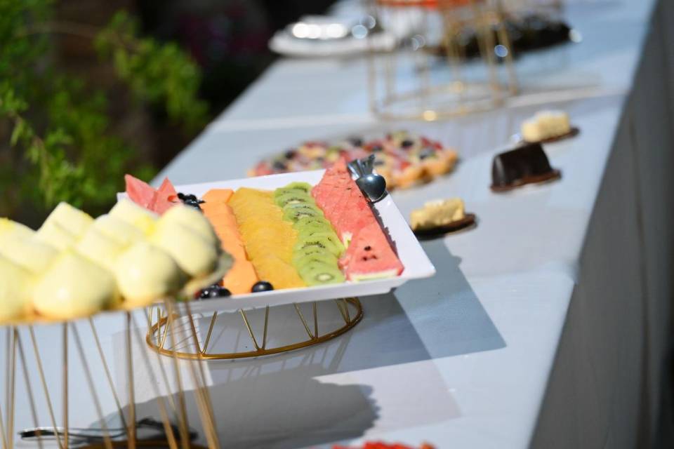 BUFFET FRUTTA/DOLCI