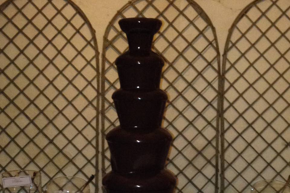 La fontana di cioccolato