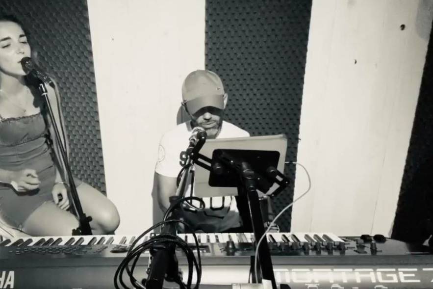 In studio