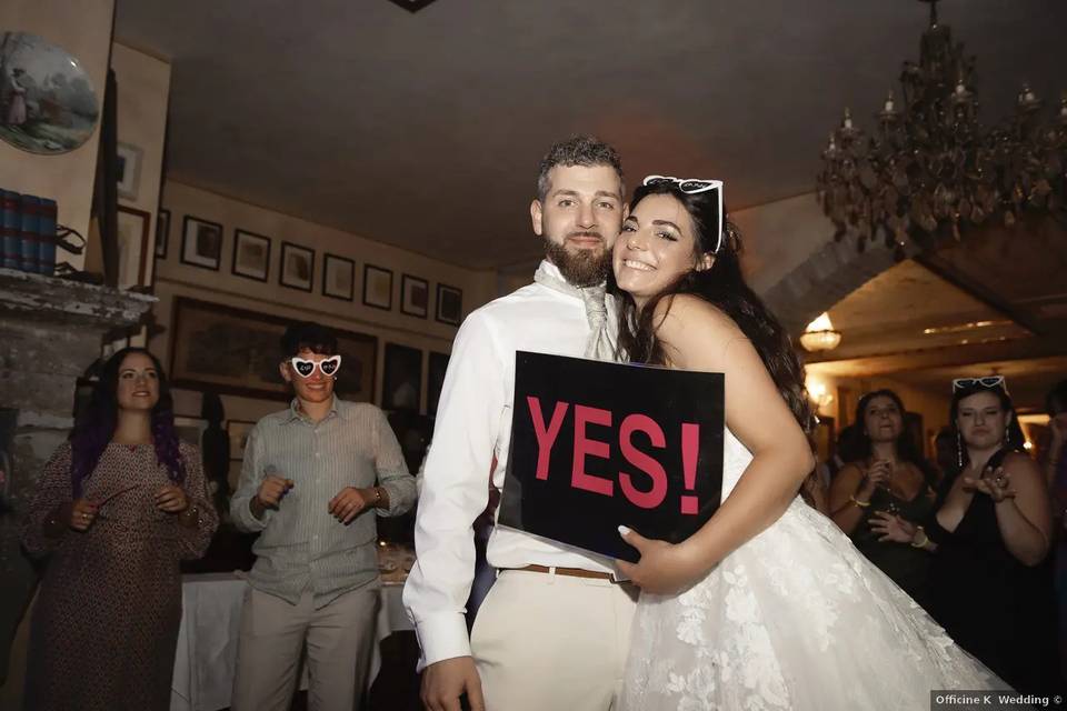 She said yes
