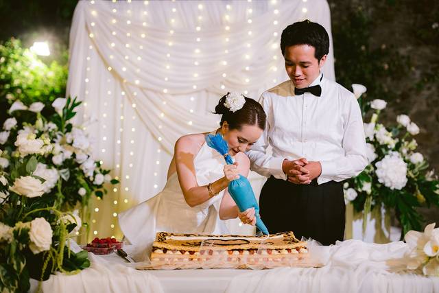 Ivy & Kevin taglio torta