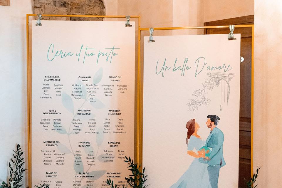Tableau de mariage